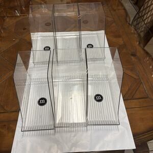 Set Of 6 M Design Kitchen Bins 11 By 8.5 By 5.5